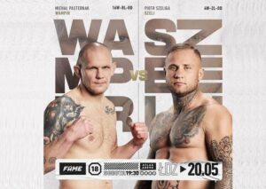 Michal Pasternak zawalczy z Piotrem Szeliga na gali Fame MMA 18