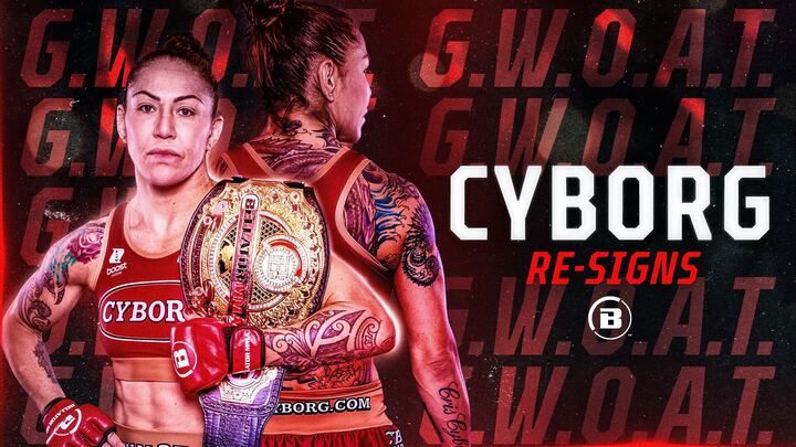 BELLATOR MMA podpisal kontrakt z mistrzynia swiata wagi piorkowej Cris Cyborg
