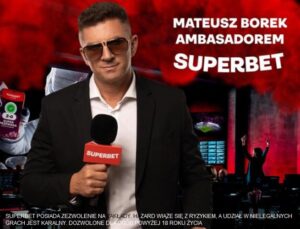 Mateusz Borek ambasadorem SUPERBET
