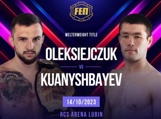 FWN 51 Kuanyshbayev rywalem Oleksiejczuka w czwartej obronie tytułu