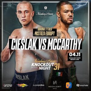 Nosalowy Dwór Knockout Boxing Night 31 Cieślak vs McCarthy