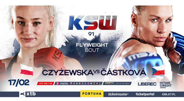 Czyzewska vs Castkova Starcie pań dodane do karty walk KSW 91