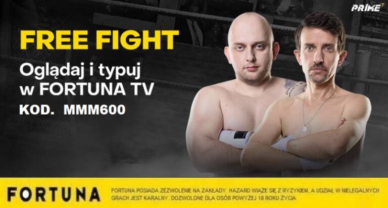 Prime MMA 7 darmowa transmisja walki Cichy vs Jówko w Fortuna TV