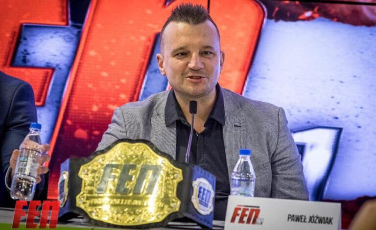 Paweł Jóźwiak prezes FEN MMA