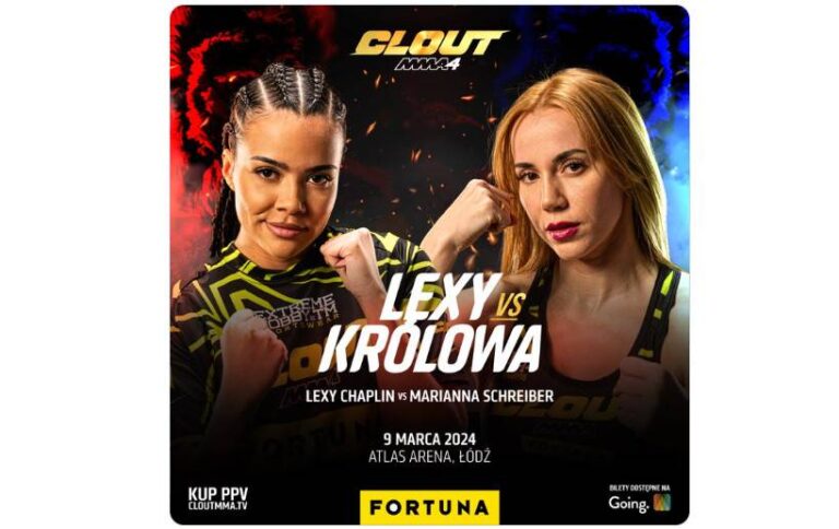 Lexy Chaplin zastąpi Gohe Magical w pojedynku z Marianną Schreiber na gali Clout MMA 4